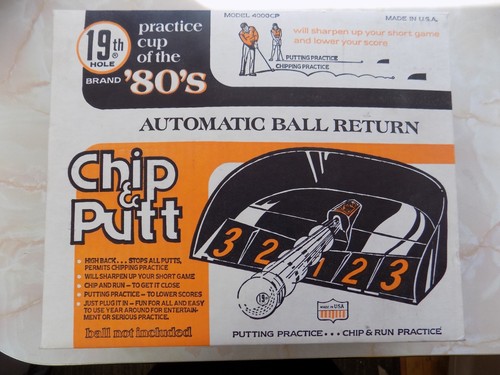 Chip putt 19th - chip,